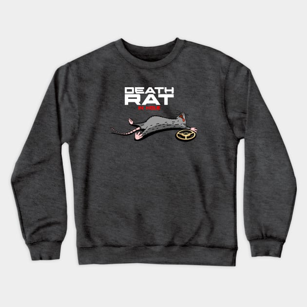 death rat Crewneck Sweatshirt by small alley co